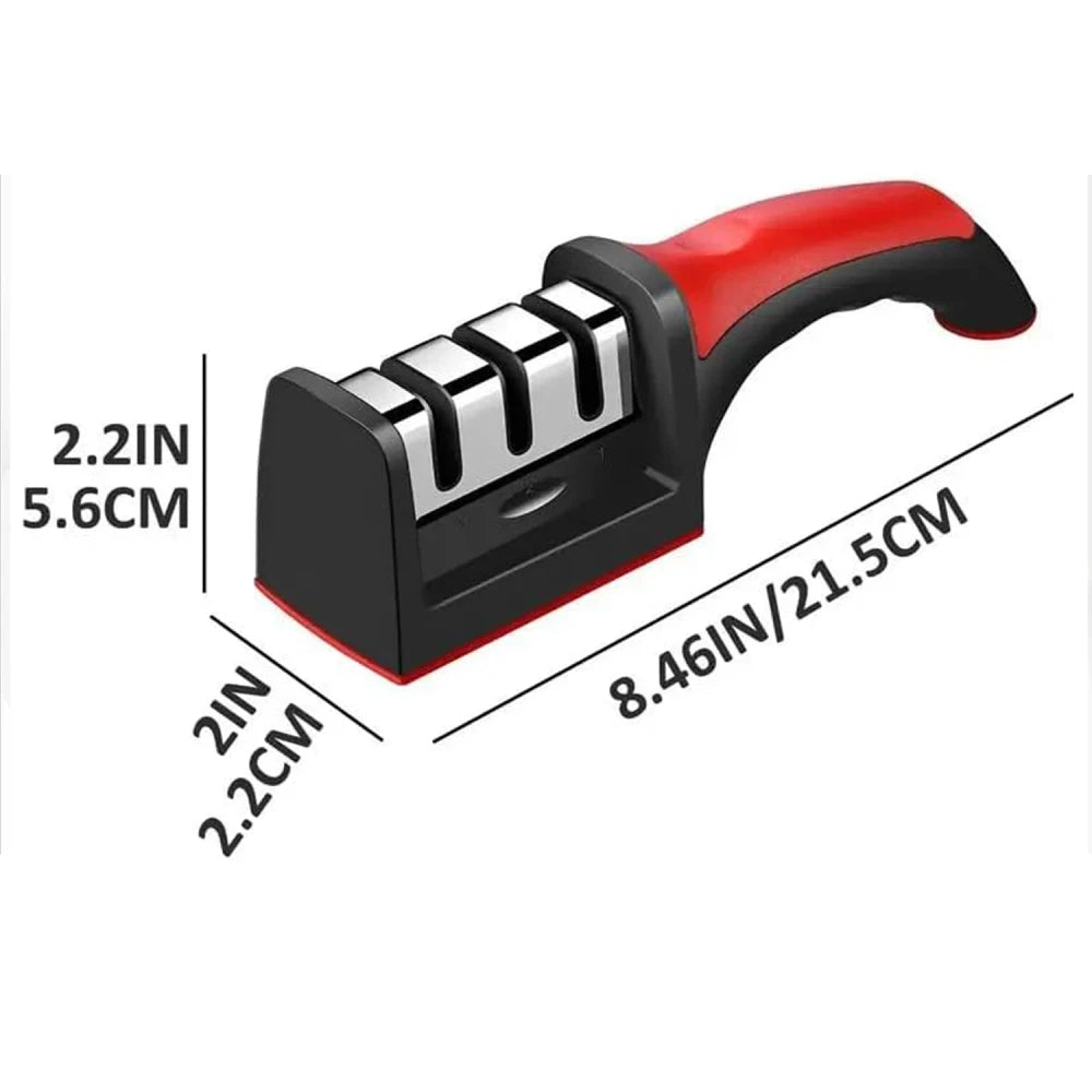 Afilador de Cuchillos 4 en 1 Kivora™ | Afilado Rápido y Preciso